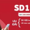 Gói 4G Viettel SD150