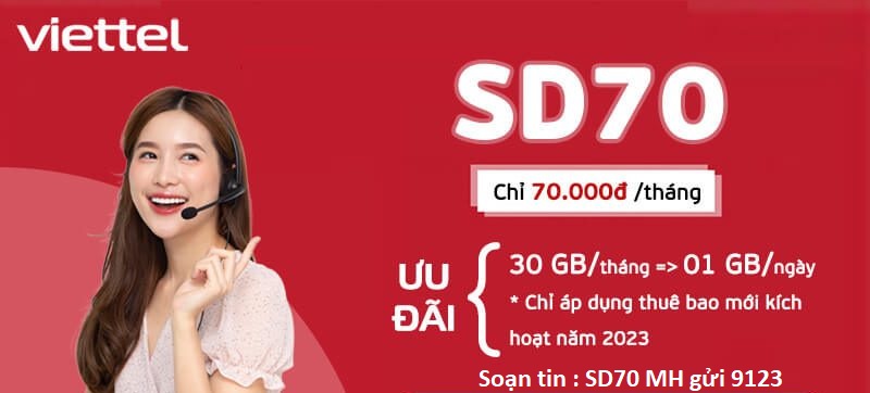 đăng ký gói 4g 70k Viettel,Gói Cước 4G Viettel 6 Tháng