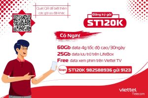 Đăng Ký Data Viettel ST120K,data 4g,đăng ký data,dịch vụ tv360