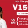 đăng ký data Viettel V150B,Gói Cước V150B