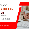 Đăng Ký Data Viettel 3 Ngày