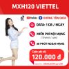 Đăng Ký Data Viettel 4G MXH120